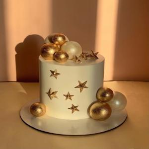 Simli Gold Pasta Küreleri